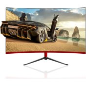 Resim Turbox Trustier Mt-L238CFHD 75Hz 2ms Vga Hdmi 1920x1080 23.8'' R1800 Curved Frameless Monitör 