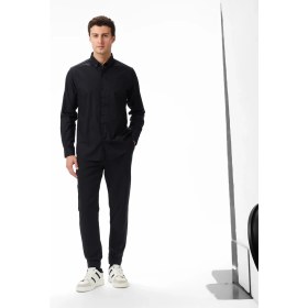 Resim Nautica Erkek Siyah Slim Fit Gömlek W57310T.0TB 