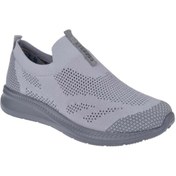 Resim Forelli Comfort Triko Kadın Spor Ayakkabı Sneaker For-lena Gri 