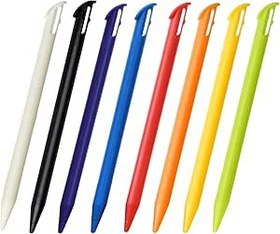 Resim Mcbazel Stylus kalem 8 adet yedek dokunmatik ekran kalemi NS New 3DS XL için (çok renkli) 