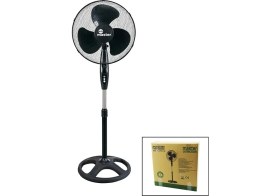Resim Krm 16 Inç Ev Tipi Ayaklı Vantilatör 45W - 90 Derece - 3 Pls Pervane - 3 Kademe Hız MTR-F150 