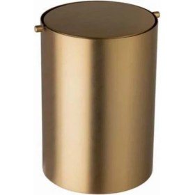 Resim System Banyo Çöp Kovası Gold Branch Renk 3 Litre (BA4013 031 Gb-Gb) 