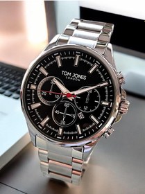 Resim Tom Jones 3 Atm Suya Dayanıklı Çelik Kordon Kararmaz Renk Atmaz Erkek Kol Saati E.tjn.14084.08 