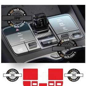 Resim Byd Sealion 7 Uyumlu Vites Etrafı Piano Black Tpu Koruyucu 7li Set 2025 