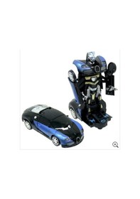 Resim Bugatti Oyuncak Araba Robota Dönüşen Otomatik Direksiyon 