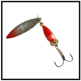 Resim Savage Gümüş/kırmızı - No:2/16gr Turna Levrek Alabalık Döner Olta Kaşık 