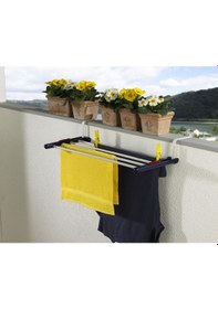 Resim Leifheit Quartet Çamaşır Kurutma Askılığı Gri 