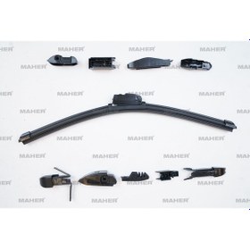 Resim Maher Silecek Süpürgesi Tek Tip Retrofıt Üniversal 15" Muz 380mm Mhr-29964 