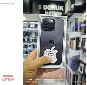 Resim Apple iPhone 14 Pro İkinci El TR | 128 GB | Siyah 
