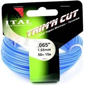 Resim İtal Misina Yuvarlak 1.65 Mm 15mt - 5li Paket 