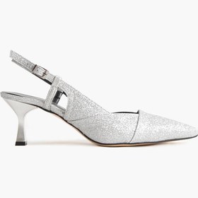 Resim Shoes & More CERNA - Gümüş Glitter - Topuklu 