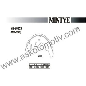 Resim Arka Fren Balata Sportage 1994-1998 (Pabuç-Kampana Tip) 