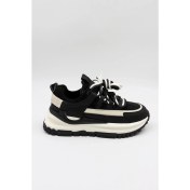 Resim Guja Ithal Özel Seri Kadın Günlük Spor Ayakkabı GJ331 - Siyah - 36 