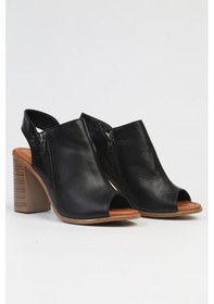Resim Pierre Cardin Pc-7228 - 3807 Siyah-kadın Topuklu Ayakkabı 001 