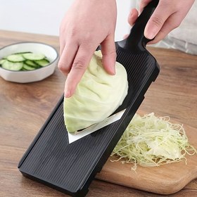 Resim 1 adet Lahana Paslanmaz Çelik Kıyma Makinesi, Patates Limon, Salatalık Ve Turp Dilimleyici, Restoran Veya Kendi Karışık Soğuk Sebzeler Ve Sebzeler 