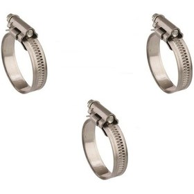 Resim 3 Adet W2 Hortum Kelepçesi 8-16 mm Ayarlı 430 Kalite Paslanmaz 