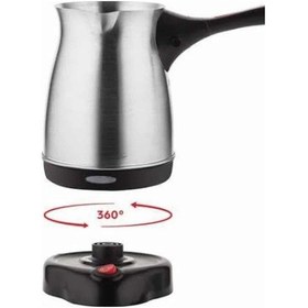Resim Çelik Kahve Makinesi Cezve 800 Watt Paslanmaz Çelik Türk Kahvesi Makinesi Çok Renkli 