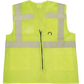 Resim Bestguard Motorsiklet Reflektif Yelek Reflektörlü Karvizitli Cebli Model Fermarlı 1:sınıf Yeni Yasaya Uygun 