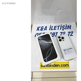 Resim Apple iPhone 16 Pro İkinci El TR | 256 GB | Beyaz 