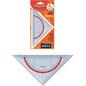 Resim Maped Geometric Gönye 16CM 45 Derece Hipotenüs 3154142777379 