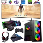 Resim Rogame I5 12400F 32GB Ddr4 1tb M2 8gb RTX3050 Çift 24" Monitörlü (Gaming Set) 