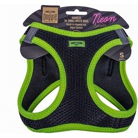 Resim Doggie Havalı Dokuma Neon Serisi Küçük Irk Göğüs Tasması S Beden Turuncu 