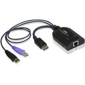 Resim Aten Usb Displayport Sanal Medya Kvm Adaptörü, Smart Card Desteği usb Displayport Virtual Media Kvm Adapt 