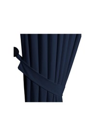 Resim Koyu Lacivert Ada Fon Perde Pilesiz Extraforlu Düz Dikim Büzgü Pile-koyu Lacivert Koyu Lacivert 