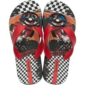 Resim Ipanema İpanema Hot Wheels Çocuk Parmak Arası Terlik Siyah 25/34 K0375-RB Siyah 