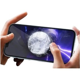 Resim Flzdgnkr Cx12 Model Tec Çipli Telefon Soğutucu 2 Modlu Vites Ayarı Dijital Isı Göstergeli 