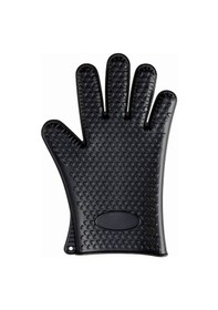 Resim Silikon Yalıtım Eldivenleri Fırın Tavası Fırın Mutfak Beş Parmak Eldiven A 