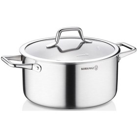 Resim Korkmaz Tria Tencere 28x14 Cm A2094 Çok Renkli 