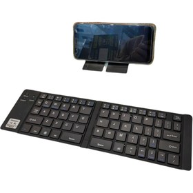 Resim STAND MARKET Folding Bluetooth Klavye Gümüş 