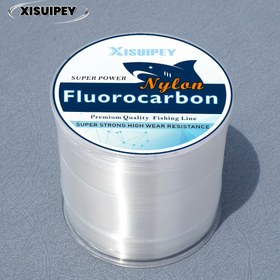 Resim 500m Fluorocarbon Misina - Süper Güçlü Yüksek Aşınma Direnci, Dayanıklı & Isırmaya Dayanıklı, Sinek Balıkçılığı, Spin ve Atış için İdeal, Yeni Yıl için Mükemmel 
