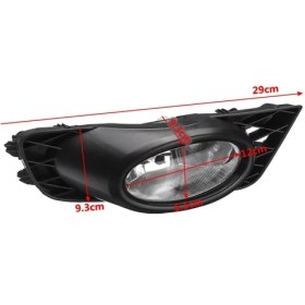 Resim Honda civic fd6 uyumlu sis lambası farı çerçeveli 2009 / 2012 