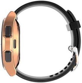 Resim Gpack Samsung Galaxy Watch 4 Classic 46mm ile Uyumlu Silikon Kordon, Gümüş 