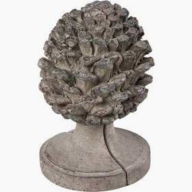 Resim 2'li Kozalak Kitap Tutucu 16X14X22cm 