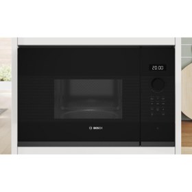 Resim Bosch BFL524MH2 Black Inox Ankastre Mikrodalga Fırın 