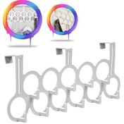 Resim Beyaz Gondol Kapı Arkası Askılık - Çok Amaçlı Kapı Arkası Askılığ Beyaz 