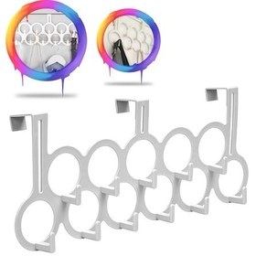 Resim Beyaz Gondol Kapı Arkası Askılık - Çok Amaçlı Kapı Arkası Askılığ Beyaz 