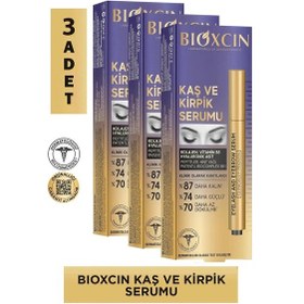 Resim Bioxcin Kolajen Ve Hyaluronik Asit İçerikli Kaş Ve Kirpik Serumu 3 Ml 3 Adet 0 