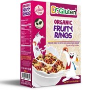Resim DR. GLUTEN Organik Glutensiz Meyveli Halka Tahıl Gevreği 225g 