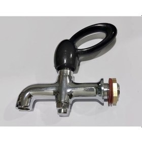 Resim Korkmaz Uyumlu Çaykolik Semaver Çay Kazanı Musluğu 12Mm 