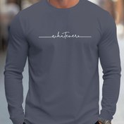 Resim Erkekler için Hızlı Kuruyan Uzun Kollu Atletik Tişört - Nem Çekme ve Kırışmaz Teknolojiye Sahip, Yapışmayan Spor Üstü - Makinede Yıkanabilir Fitness Giysi, Koşu Ekipmanı, Modern Atletizm, Nefes Alabilen Malzeme, Performans Giyim, Aktif Yaşam Tarzı, Esnek Materyal, Spor Tutkunları İçin Antrenman Kıyafeti 