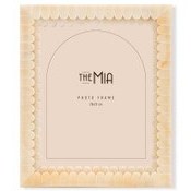 Resim Wavy Fotoğraf Çerçevesi Sarı 25x30 Cm The Mia