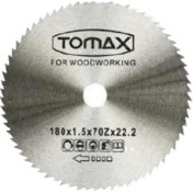 Resim Tomax Elmassız Sunta Testeresi 180X1.5 22X2 70Z 