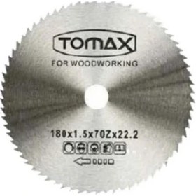Resim Tomax Elmassız Sunta Testeresi 180X1.5 22X2 70Z 