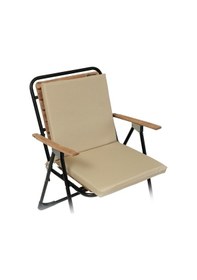 Resim Xpermate Arkalıklı Fermuarlı 40 x 40 CM Sırtlıklı Sandalye Minderi Bej 