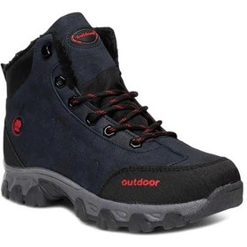 Resim Cem Pekşen Jagulep 4057 Soğuk Geçirmez İçi Kürklü Outdoor Bot Lacivert 