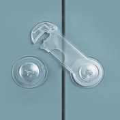 Resim Ev Güvenliği için 5/8 Adet Kısa Şeffaf Dolap Kapısı Güvenlik Kilidi 